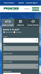 Mobile Screenshot of flyfrontier.com